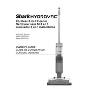 Shark Hydrovac WD200 Mop manual cover