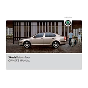 Škoda Octavia Tour 2010 Car manual cover