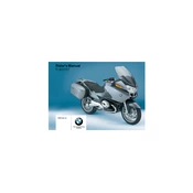 BMW R 900 RT 2006 Motorcycle manual cover