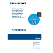 Blaupunkt 5B90S8990 manual cover