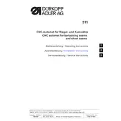 Dürkopp Adler 511 Sewing Machine