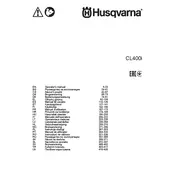 Husqvarna CL400i Lawn Mower manual cover