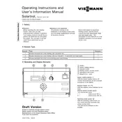 Viessmann Solartrol Control Unit manual cover