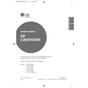 LG LP1417GSR LP1417GSR.AGRAOSH Air Conditioner manual cover