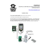 Pyle PIWIPDK2 Dock manual cover