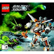 LEGO Galaxy Squad 70707-1 Construction Set manual cover