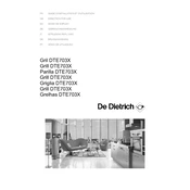 De Dietrich DTE703X Grill manual cover