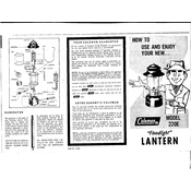 Coleman Floodlight Lantern 220E manual cover