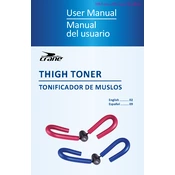 Crane ASP-US-092 54801 Thigh Toner manual cover