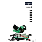 Scheppach Capas 2 88001916 Saw manual cover