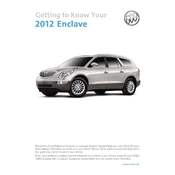 Buick Enclave 2012 manual cover