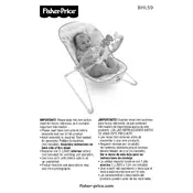 Fisher Price Mattel Baby BHL59 Bouncer manual cover