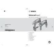 Bosch UniversalImpact 700 Drill manual cover