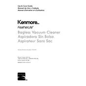 Kenmore DU1040 Vacuum manual cover