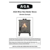 AGA Wren Non-Boiler Stove manual cover