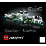 LEGO The White House 21054 Construction Set manual cover