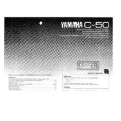 Yamaha C-50 Amplifier manual cover