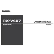 Yamaha RX-V467 Receiver