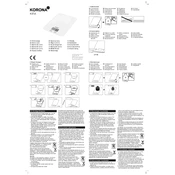 Korona 70213 Scale manual cover