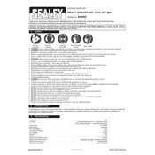 Sealey SA695 Kit manual cover