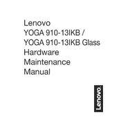 Lenovo IdeaPad Yoga 910-13IKB Glass Laptop manual cover