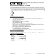 Sealey LED185 Beanie manual cover