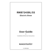 Rangemaster RMB7245BL SS manual cover