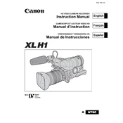 Canon XL H1 manual cover