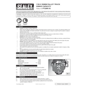 Sealey PT2200.V2 Pallet Truck manual cover