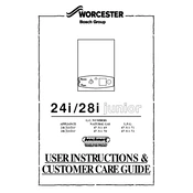 Worcester 24i Junior 2003 Boiler manual cover