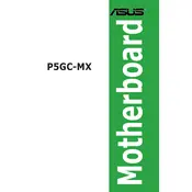 ASUS P5GC-MX Motherboard manual cover