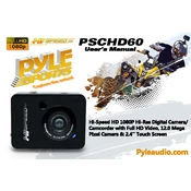 Pyle PSCHD60RD Camera manual cover