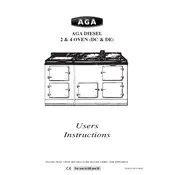 AGA Diesel DC Cooker manual cover