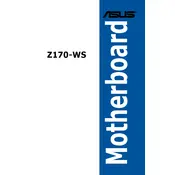 ASUS Z170-WS Motherboard manual cover