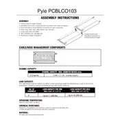 Pyle PCBLCO103 Cable Protector manual cover