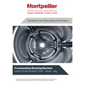 Montpellier MW6105W Washing Machine manual cover