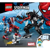 LEGO Spider-Man 76115 Construction Set manual cover