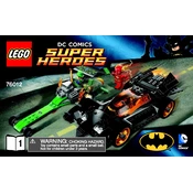 LEGO Super Heroes 76012-1 Construction Set manual cover