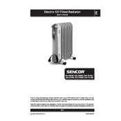 Sencor SOH 3007BE Radiator manual cover