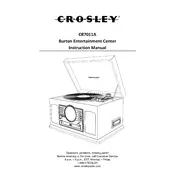 Crosley CR7011A Cassette Player manual cover