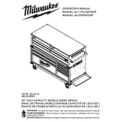 Milwaukee 48-22-8553 Bench manual cover