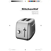 KitchenAid KMT2115 Toaster manual cover