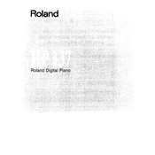 Roland HP-137 manual cover