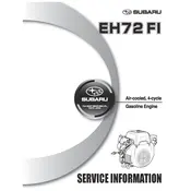 Subaru EH72 FI Engine