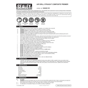 Sealey SA622.V2 Drill manual cover