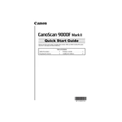 Canon CanoScan 9000F Mark II manual cover