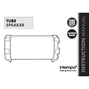 Intempo EE1274 Tube Speaker manual cover