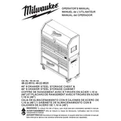 Milwaukee 48-22-8510 Cabinet manual cover