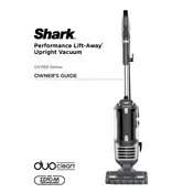 Shark UV700 Vacuum manual cover