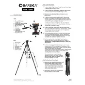 Barska AF12472 Tripod manual cover